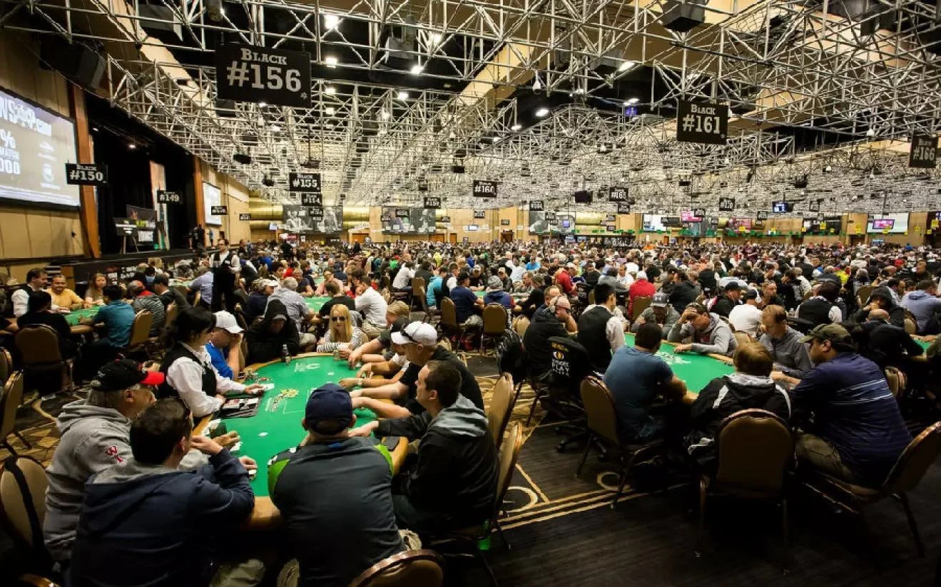 世界扑克系列赛WSOP比赛现场